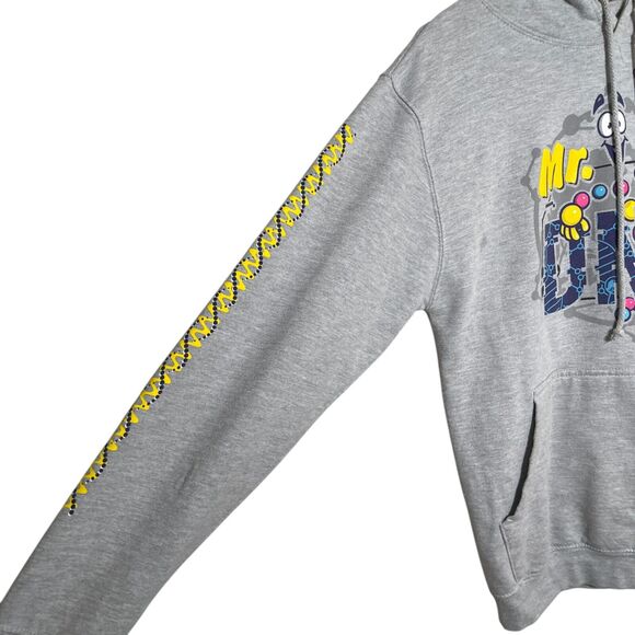 Universal Studios Hoodie Jurassic World Mr. DNA Gray Pullover Sweatshirt Small - Picture 8 of 10